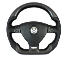 Load image into Gallery viewer, TTD Craft VW 2005-2009 MK5 Carbon Fiber Steering Wheel
