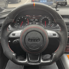 Lade das Bild in den Galerie-Viewer, TTD Craft Audi A3 A4 A5 A6 A7 A8 S3 S4 S5 S6 S7 S8 RS3 RS4 RS5 RS6 SQ5 Carbon Fiber Steering wheel