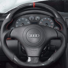 Charger l'image dans la galerie, TTD Craft Audi B6 A4 S4 RS4 A6 S6 RS6 Carbon Fiber Steering Wheel
