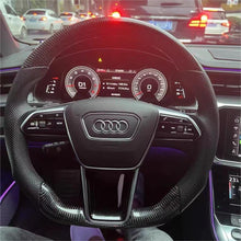 Load image into Gallery viewer, TTD Craft Audi C8 2020+ A6 S6 RS6 A7 S7 Carbon Fiber Steering Wheel