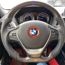 Загрузить изображение в средство просмотра галереи, TTD Craft BMW F20 F21 / F22 F23 / F30 F31 F35 / F32 F33 F36 Carbon Fiber Steering Wheel with Paddle shifter
