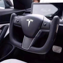 Lade das Bild in den Galerie-Viewer, TTD Craft Tesla Model 3 Y Carbon Fiber Steering Wheel