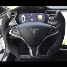 Загрузить изображение в средство просмотра галереи, TTD Craft Tesla Model S / X Carbon Fiber Steering Wheel