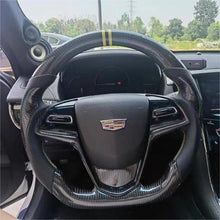 Charger l'image dans la galerie, TTD Craft Cadillac 2015-2019 CTS CTS-V / 2013-2019 ATS ATS-V /2014-2016 ELR Carbon Fiber Steering Wheel