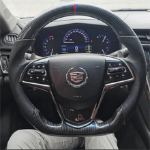 Charger l'image dans la galerie, TTD Craft Cadillac 2015-2019 CTS CTS-V / 2013-2019 ATS ATS-V /2014-2016 ELR Carbon Fiber Steering Wheel