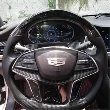 Carregar imagem no visualizador da galeria, Volante de fibra de carbono TTD Craft Cadillac 2017-2024 XT5/ 2016-2020 CT6