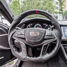 Carregar imagem no visualizador da galeria, Volante de fibra de carbono TTD Craft Cadillac 2017-2024 XT5/ 2016-2020 CT6