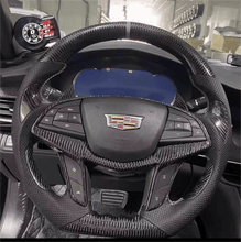 Carregar imagem no visualizador da galeria, Volante de fibra de carbono TTD Craft Cadillac 2017-2024 XT5/ 2016-2020 CT6