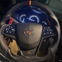 Charger l'image dans la galerie, TTD Craft Cadillac 2015-2019 CTS CTS-V / 2013-2019 ATS ATS-V /2014-2016 ELR Carbon Fiber Steering Wheel
