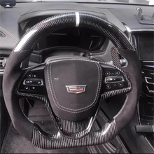 Charger l'image dans la galerie, TTD Craft Cadillac 2015-2019 CTS CTS-V / 2013-2019 ATS ATS-V /2014-2016 ELR Carbon Fiber Steering Wheel