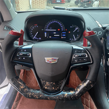 Charger l'image dans la galerie, TTD Craft Cadillac 2015-2019 CTS CTS-V / 2013-2019 ATS ATS-V /2014-2016 ELR Carbon Fiber Steering Wheel