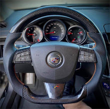 Charger l'image dans la galerie, TTD Craft Cadillac 2008-2013 CTS / 2008-2009 XLR / 2008-2011 STS / 2010-2013 SRX Carbon Fiber Steering wheel
