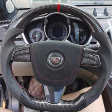 Charger l'image dans la galerie, TTD Craft Cadillac 2008-2013 CTS / 2008-2009 XLR / 2008-2011 STS / 2010-2013 SRX Carbon Fiber Steering wheel