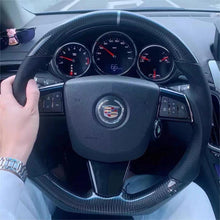 Charger l'image dans la galerie, TTD Craft Cadillac 2008-2013 CTS / 2008-2009 XLR / 2008-2011 STS / 2010-2013 SRX Carbon Fiber Steering wheel