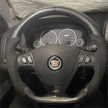 Load image into Gallery viewer, TTD Craft  Cadillac 2003-2007 CTS / 2004-2009 SRX / 2005-2007 STS / 2004-2008 XLR Carbon Fiber Steering wheel
