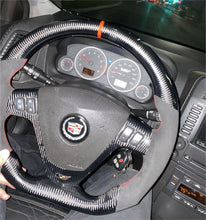 Charger l'image dans la galerie, TTD Craft Cadillac 2003-2007 CTS / 2004-2009 SRX / 2005-2007 STS / 2004-2008 XLR Carbon Fiber Steering wheel