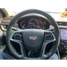 Load image into Gallery viewer, TTD Craft Cadillac 2015-2020 Escalade / 2013-2019 XTS / 2014-2016 SRX Carbon Fiber Steering Wheel