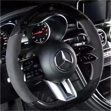 TTD Craft  Benz  W176/W177 B Class W246 C Class W204/W205 E Class W212/W213 S Class W221/W222 GLK  GLC X253 CLA C117 GLA X156 GLE W166 MLG Class Carbon Fiber Steering Wheel