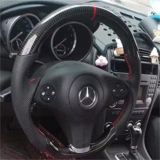 TTD Craft Benz W212 C219  R171 SL63AMG  SL65AMG SLK55AMG Carbon Fiber Steering Wheel