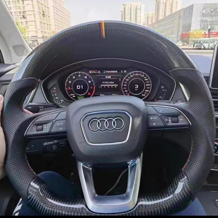 TTD Craft  Audi A4 Q3 Q5 Q7 Q8 SQ8 SQ7 SQ5 S7 RS6 Carbon Fiber Steering Wheel