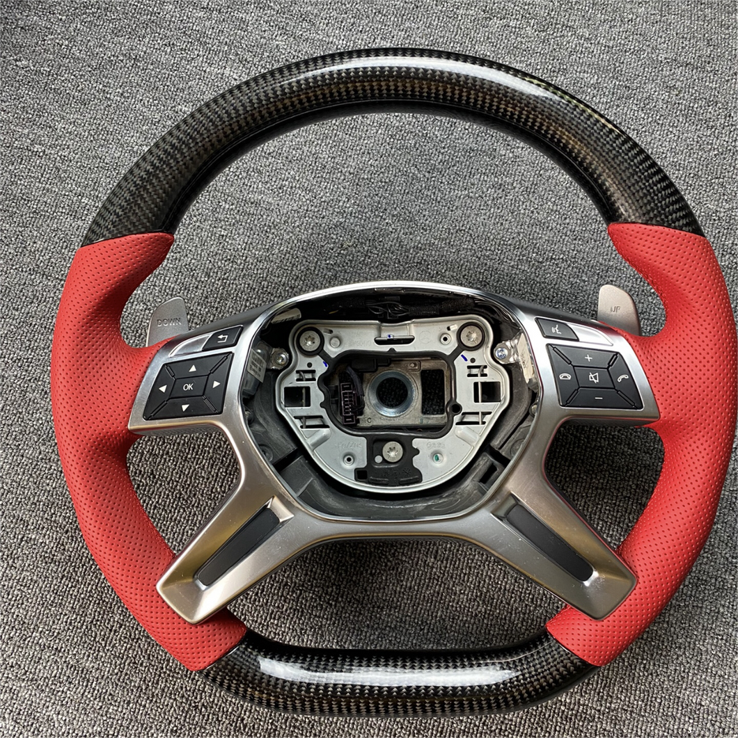 TTD Craft  Benz  W166 X166  W463  G63AMG G65AMG   GL63AMG Carbon Fiber Steering Wheel