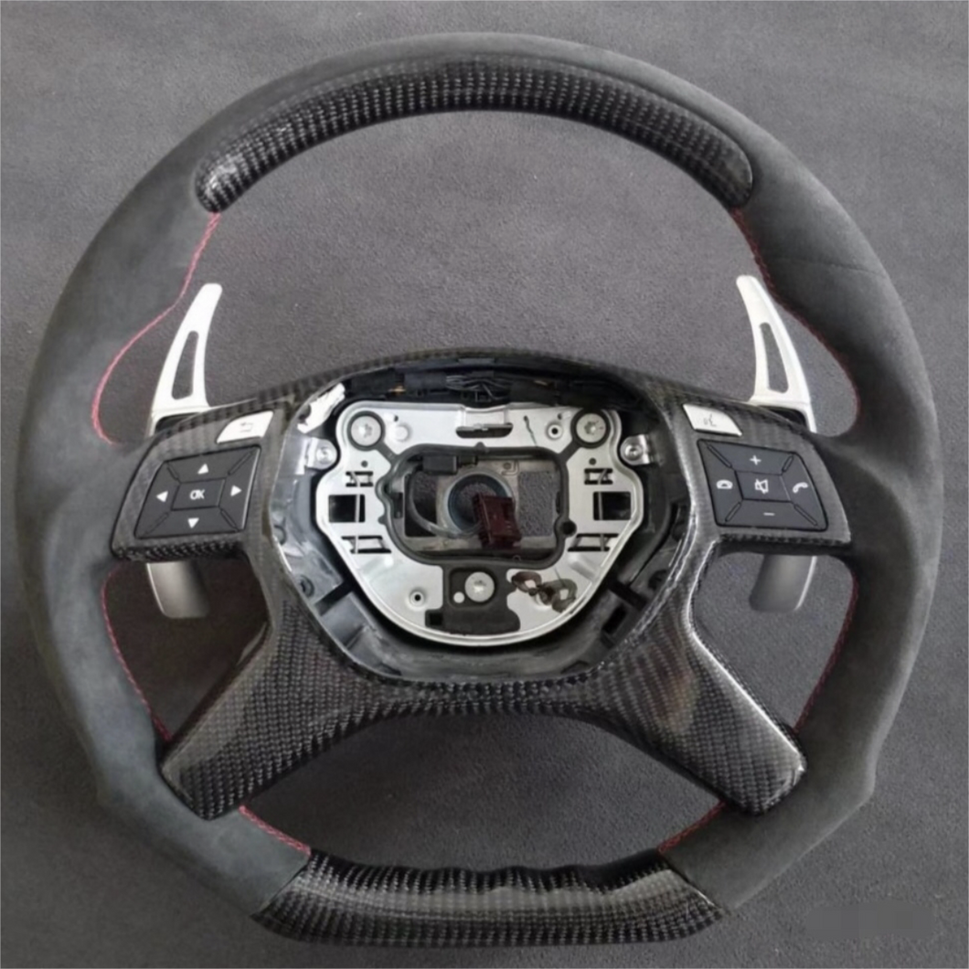 TTD Craft  Benz  W166 X166  W463 ML63AMG  ML63AMG  Carbon Fiber Steering Wheel