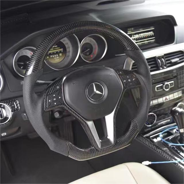 TTD Craft Benz W176  W246 W204 W212  C117 C218 X156  X204 Carbon Fiber Steering Wheel
