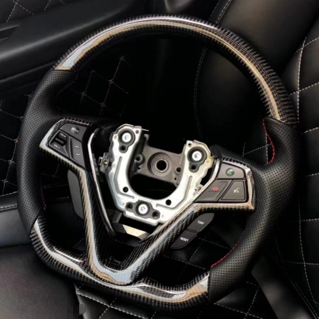 TTD Craft  2012-2018 Veloster Carbon Fiber Steering Wheel