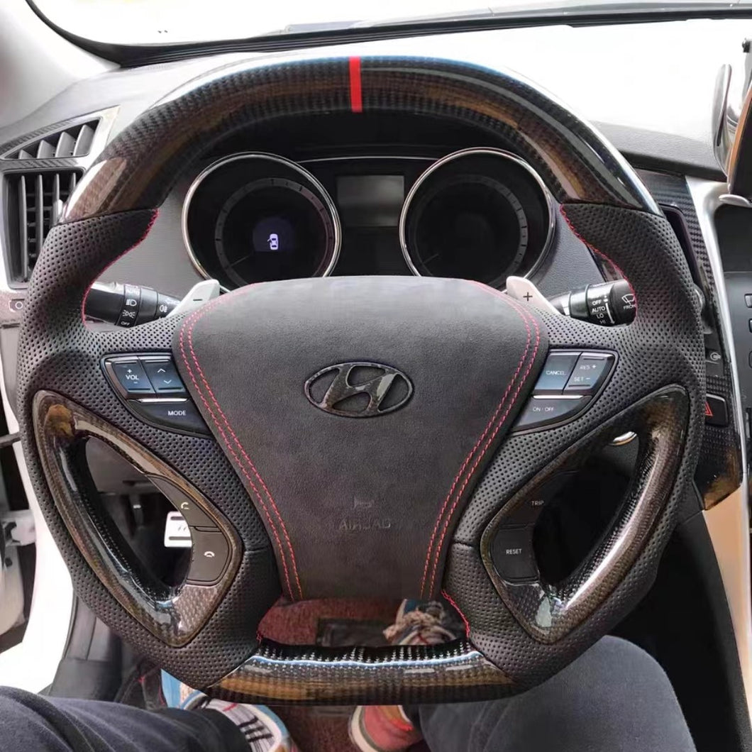 TTD Craft 2011-2014 Sonata Carbon Fiber Steering Wheel