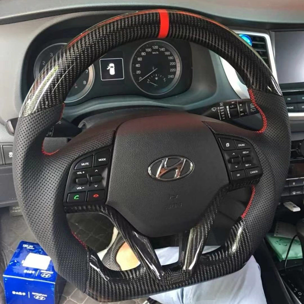 TTD Craft 2016-2020 Tucson Carbon Fiber Steering Wheel