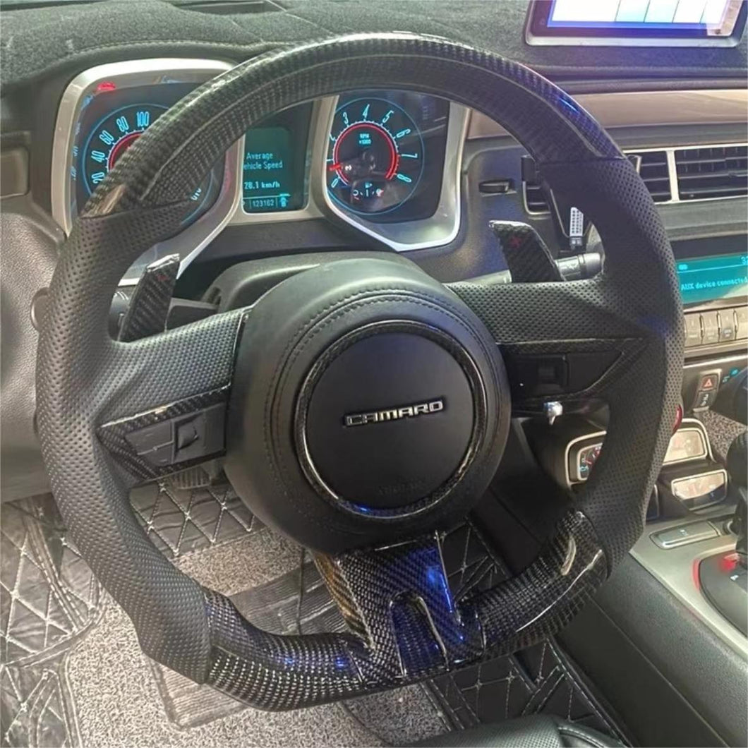 TTD Craft  Chevrolet 2010-2011 Camaro Carbon Fiber Steering Wheel