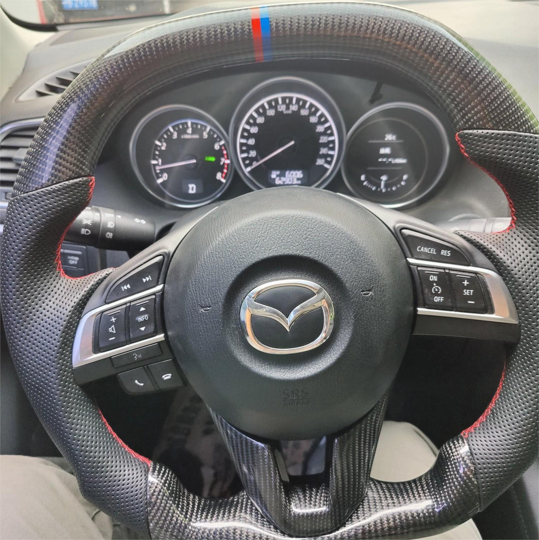 TTD Craft 2014-2017 Mazda CX-3 Carbon Fiber Steering Wheel