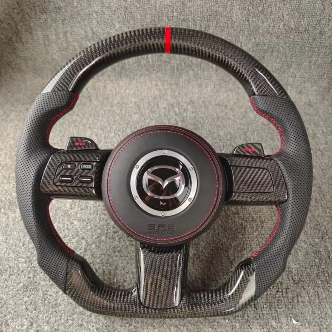 TTD Craft 2009-2011 Mazda RX-8 Carbon Fiber Steering Wheel