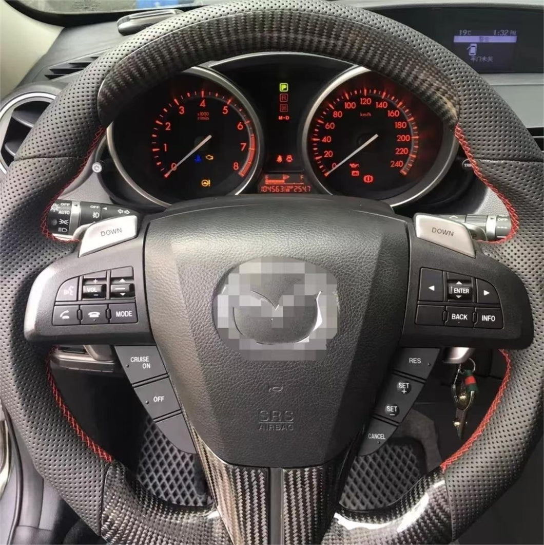 TTD Craft 2011-2015 Mazda Mazda 5 Minivan Carbon Fiber Steering Wheel