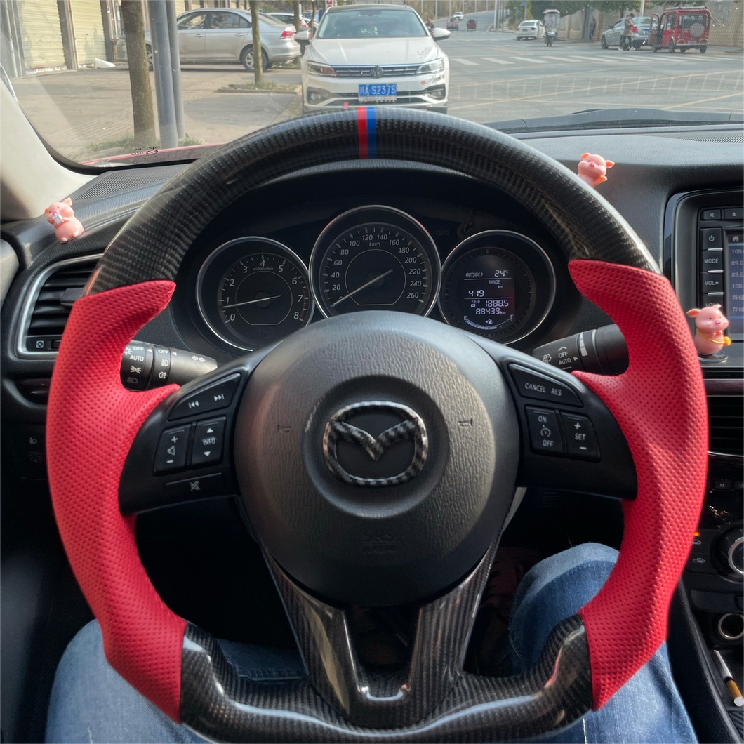 TTD Craft 2014-2017 Mazda CX-3 Carbon Fiber Steering Wheel