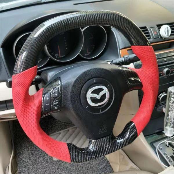TTD Craft 2004-2008 Mazda RX-8 Carbon Fiber Steering Wheel