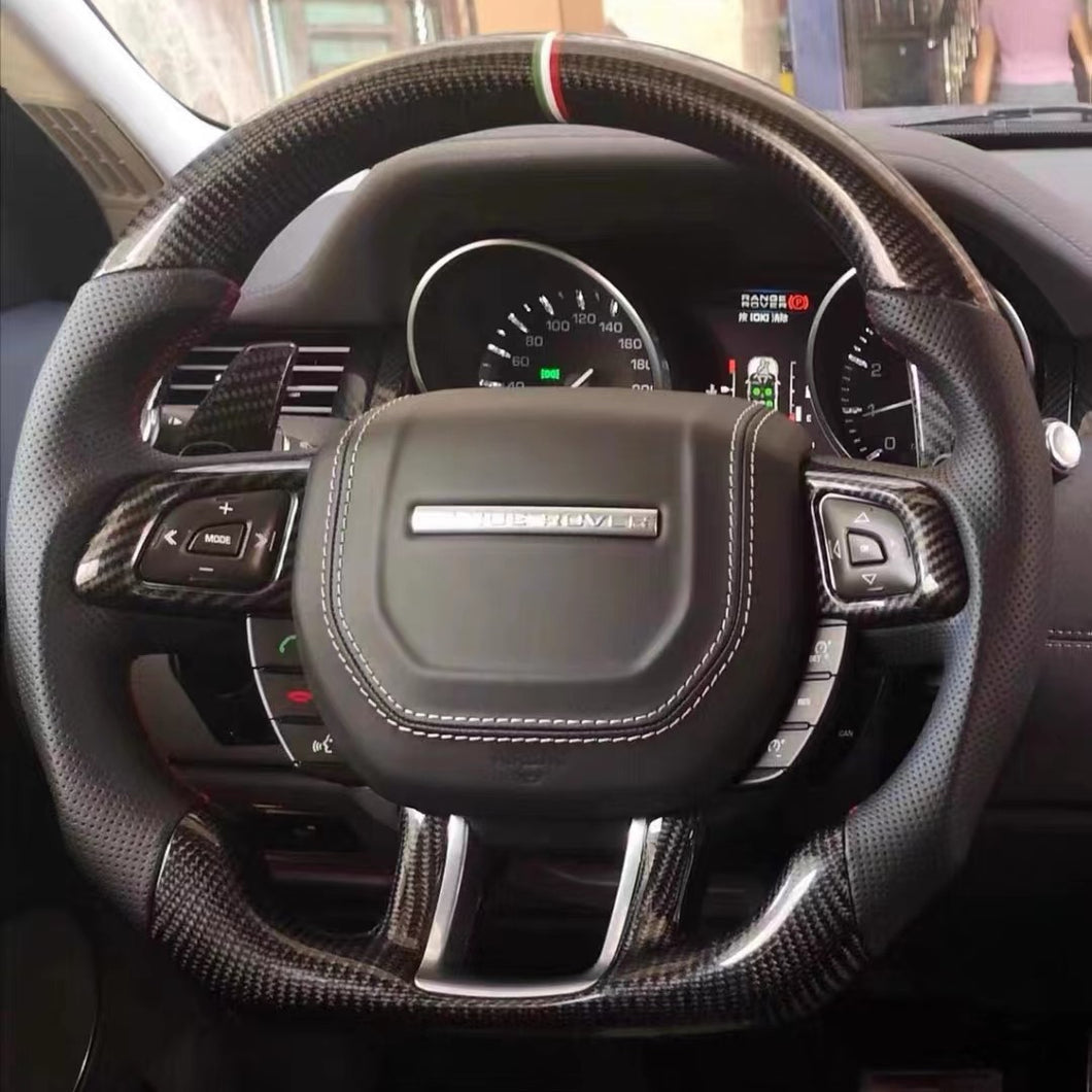 TTD Craft 2012-2019 Range Rover Evoque Carbon Fiber Steering Wheel