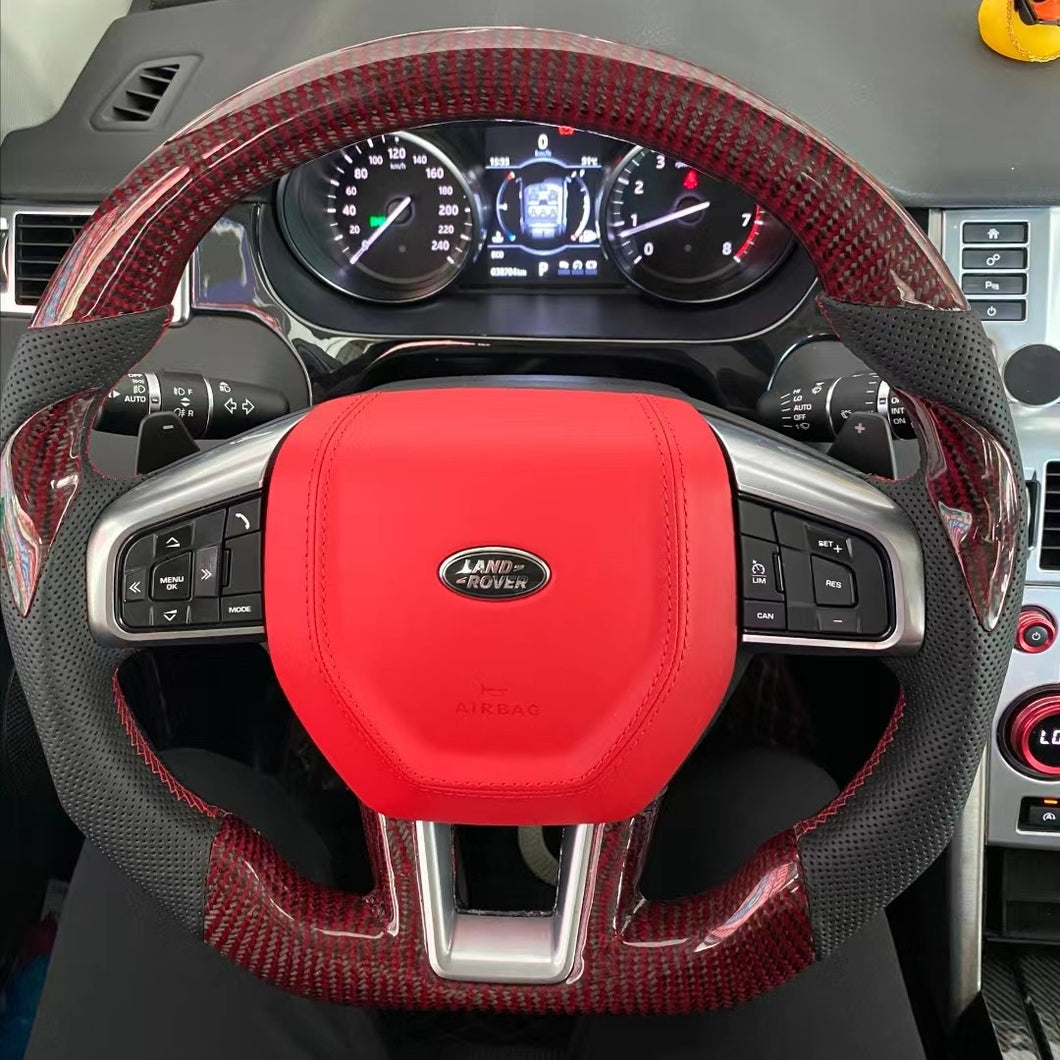 TTD Craft 2015-2019 Discovery / 2012-2019 Range Rover Evoque Carbon Fiber Steering Wheel