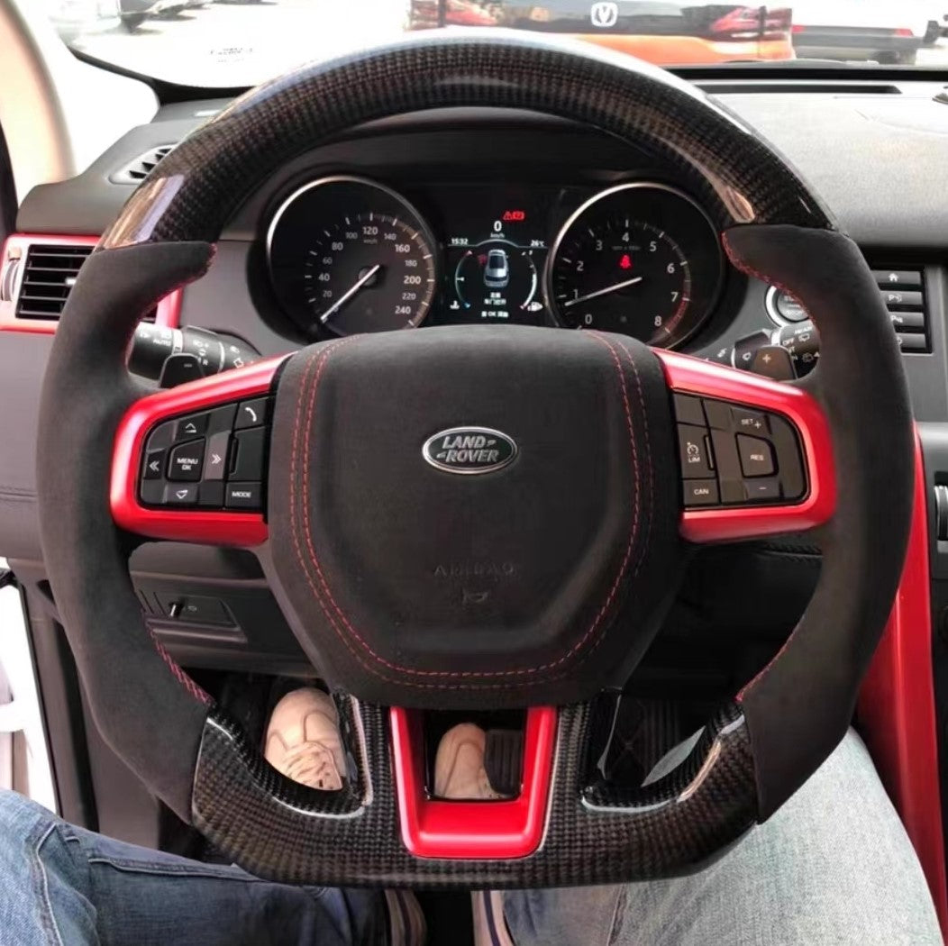 TTD Craft 2015-2019 Discovery / 2012-2019 Range Rover Evoque Carbon Fiber Steering Wheel