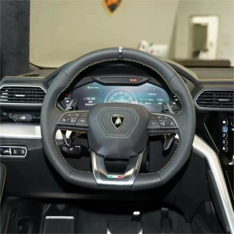 TTD Craft Lamborghini 2019-2023 Urus Full Leather Steering Wheel