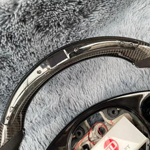 Charger l'image dans la galerie, TTD Craft Smart Fortwo 453 Carbon Fiber Steering Wheel with Paddle shifter With LED
