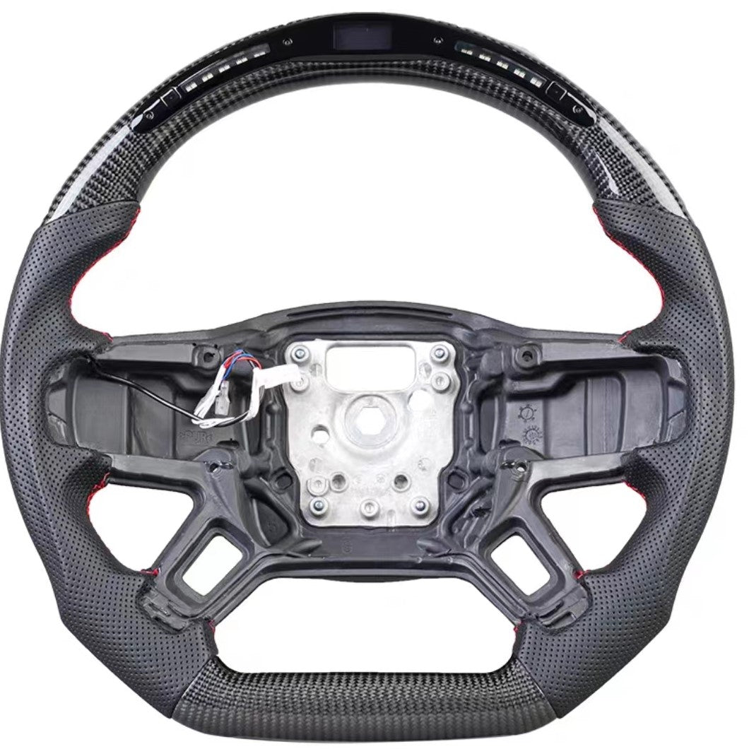 TTD Craft 2020-2023 Defender / 2021-2023 Discovery Sport Carbon Fiber Steering Wheel with LED