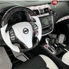 Load image into Gallery viewer, TTD Craft Nissan 2013-2018 Altima Forged Carbon Fiber Steering Wheel with color flakes
