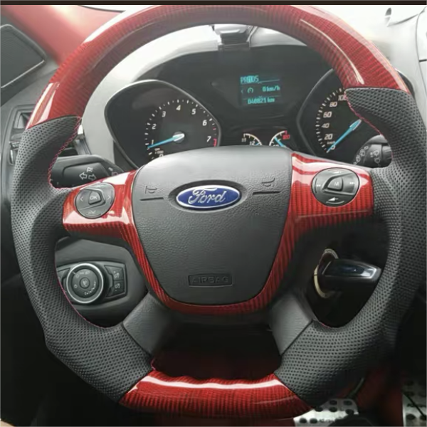 TTD Craft  Ford 2013 -2014 C-MAX Carbon Fiber Steering Wheel