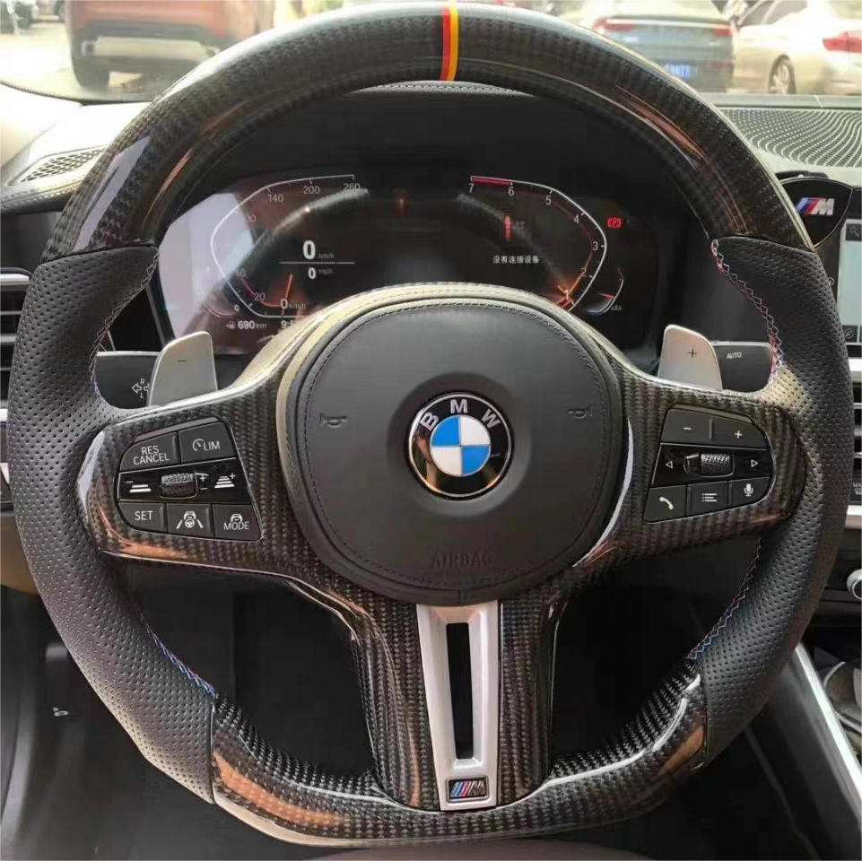 TTD Craft  BMW 2 SERIES F44 / 8 SERIES G14 G15 G16 / Z4 G29 Carbon  Fiber  Steering wheel