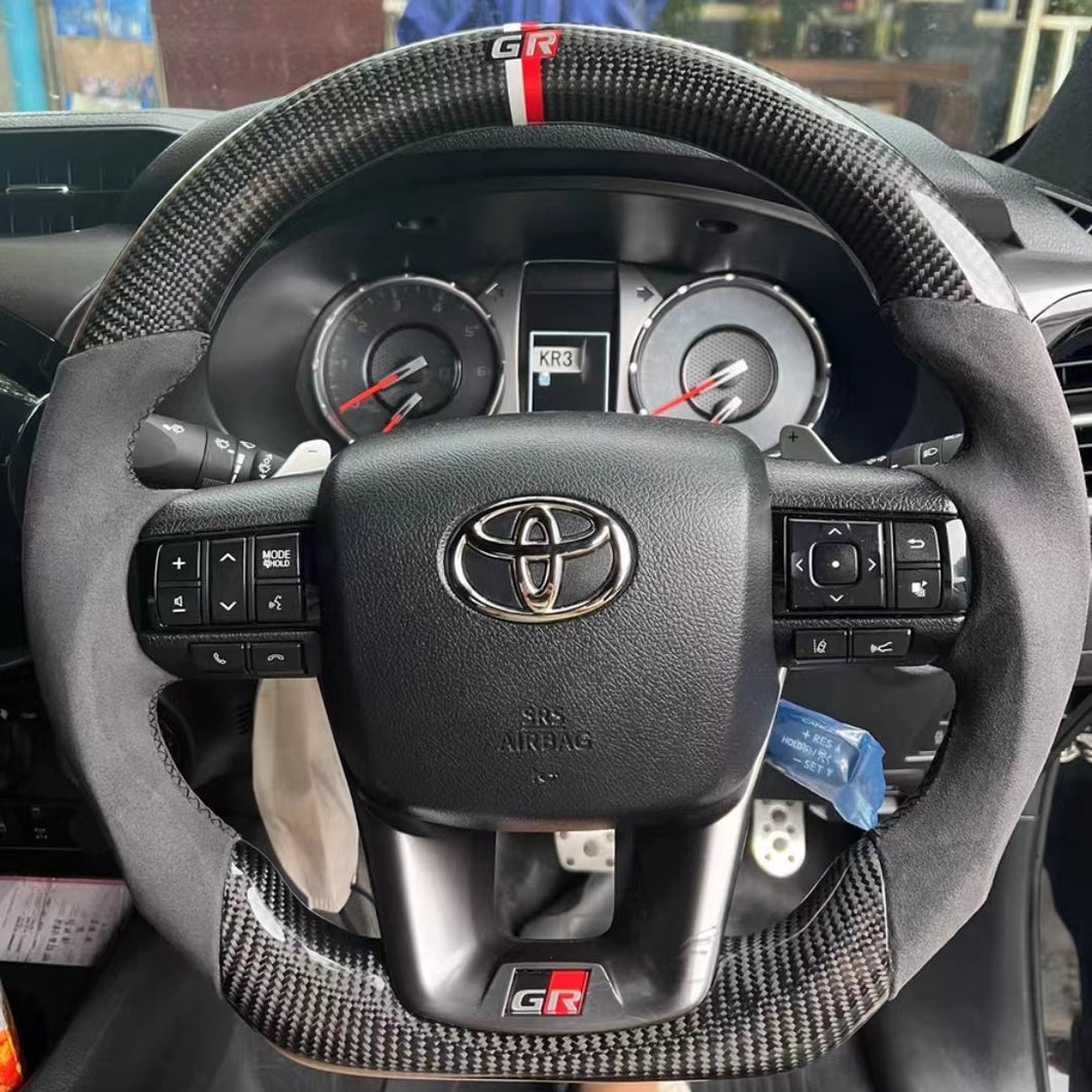TTD Craft 2017-2020 Hilux Vigo Carbon Fiber Steering wheel