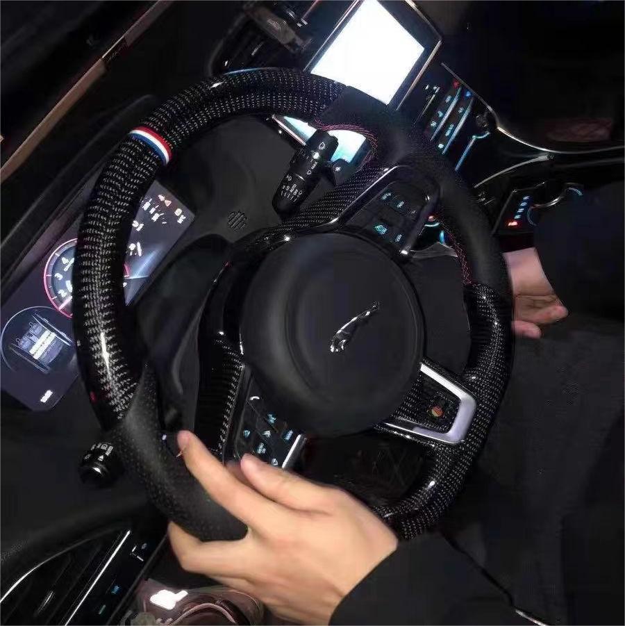 TTD Craft  Jaguar 2018-2020 E-PACE Carbon Fiber Steering Wheel