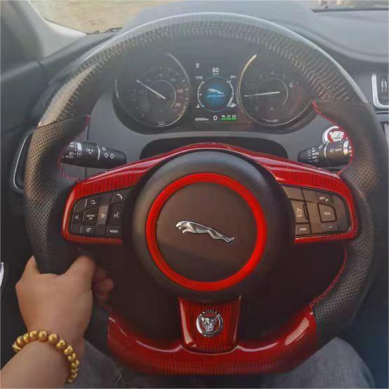 TTD Craft  Jaguar 2018-2020 XEL Carbon Fiber Steering Wheel