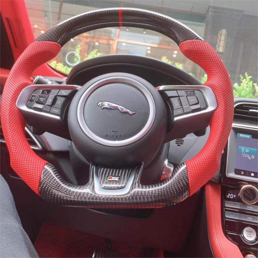 TTD Craft  Jaguar 2017-2020 XFL Carbon Fiber Steering Wheel