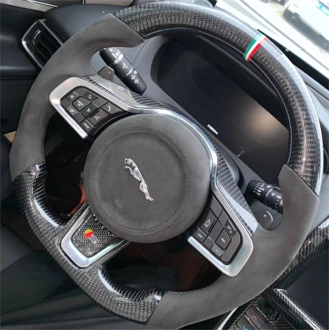 TTD Craft  Jaguar 2013-2023 F-TYPE Carbon Fiber Steering Wheel